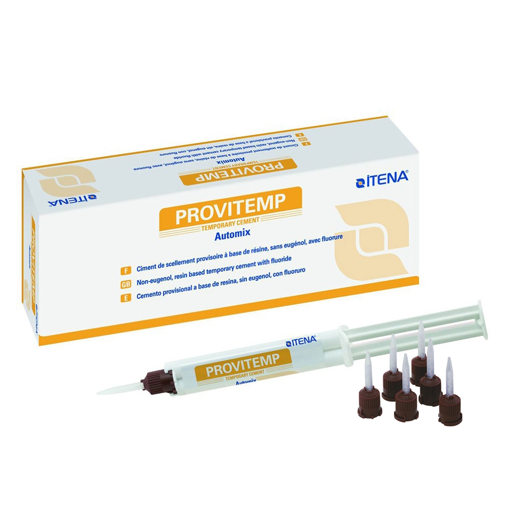 Itena Provitemp Temporary Cement - PACK OF 1 (5ML) AUTOMIX SYRINGE & 10 MIXING TIPS