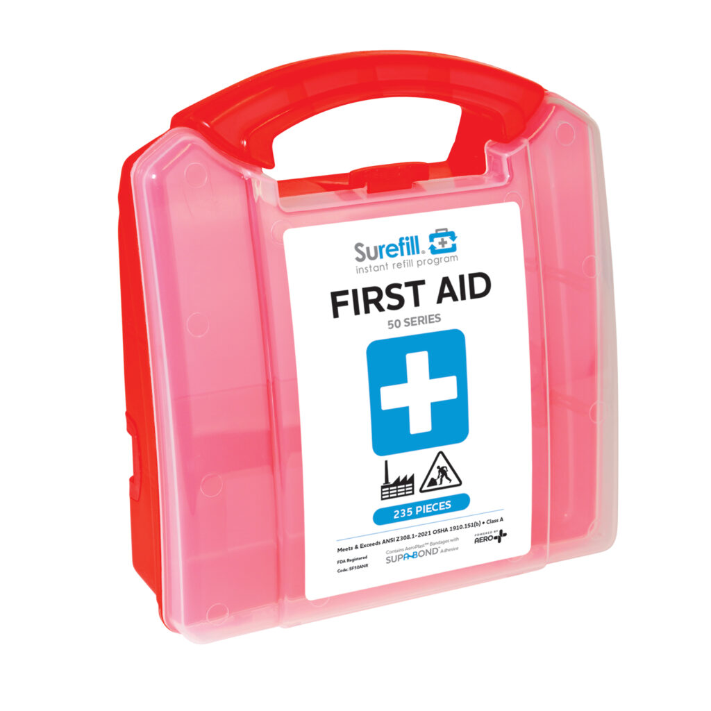 Aero SUREFILL50 ANSI A+ First Aid Kit - 1 KIT