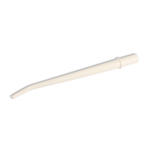 [2216] Surgical Aspirator Tip, 1/" White, 25/Bag