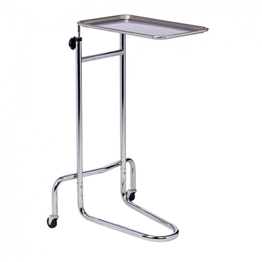 [M-22] Clinton Industries M-22 Double Post Mayo Stand & Tray (with Tip Style Positioning)