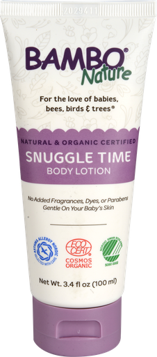 [15024701] Bambo Nature Snuggle Time Baby Body Lotion - 3.4OZ