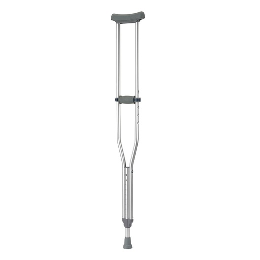 [10431-8] EZ Adjust Aluminum Crutches with Euro-Style Clip and Accessories