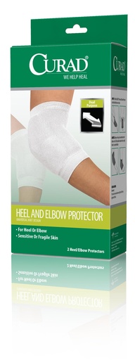 [MDT823340] CURAD Knit Heel and Elbow Protectors, One Size