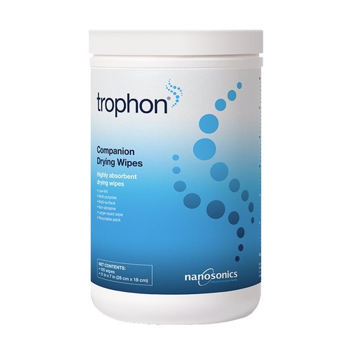 [N00113] Nanosonics Trophon Companion Drying Wipes - PACK OF 6 CANS (100 WIPES E/A)