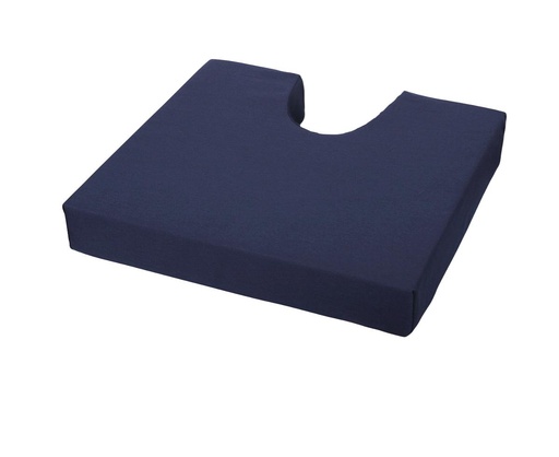 [MSCCYX1816R] Pressure Redistribution Foam Cushion with Coccyx Cut Out, 18" x 16" x 3"