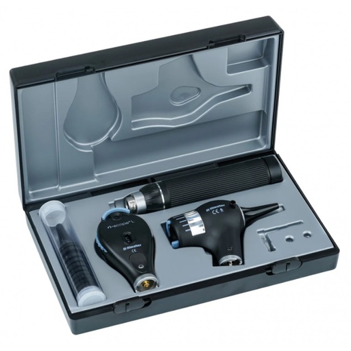 [2212-203.002] Riester 3.5V EliteVue Otoscope & L2 LED Opthalmoscope Set