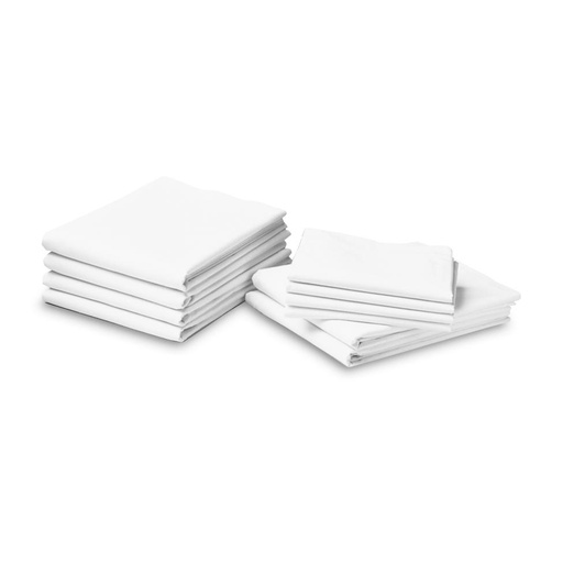 [MDTFS5P04F] Heavyweight Percale Egyptian Cotton Flat Sheets