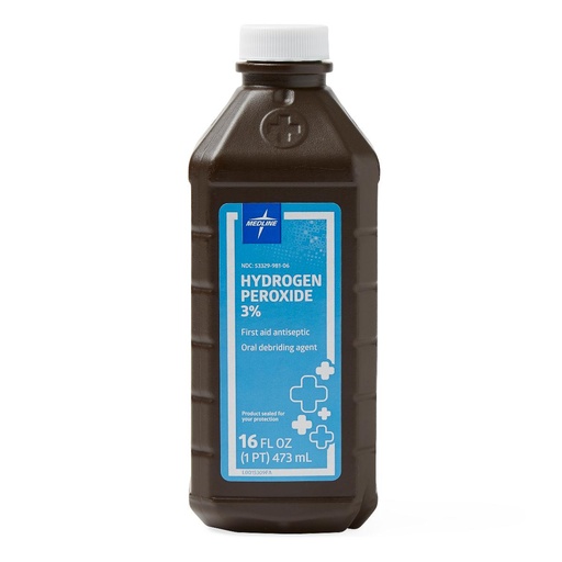 [MDS098001Z] HYDROGEN PEROXIDE, 16OZ