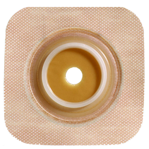 [125271] Convatec Sur-Fit Natura Stomahesive Flexible Pre-Cut Wafer 4" x 4" - Stoma size 1" / 45MM