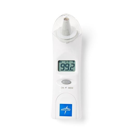 [MDS9700] MEDLINE THERMOMETER, EAR, W/EASY PROBE RELEASE