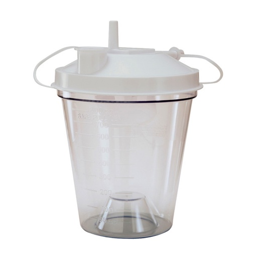 [610-412B] Drive Disposable Suction Canister - 800CC, case of 12