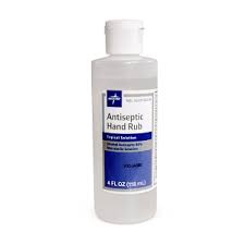 [HHRUB08] Medline Antiseptic Hand Rub (80% Ethyl Alcohol), 8OZ