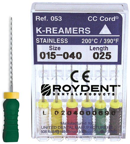 [05325010R] REAMERS 25MM 10, 6 / Box