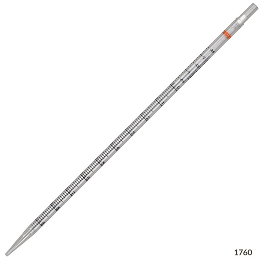 [1760] Globe Scientific Plastic Serological Pipettes 345MM, 200 / Box