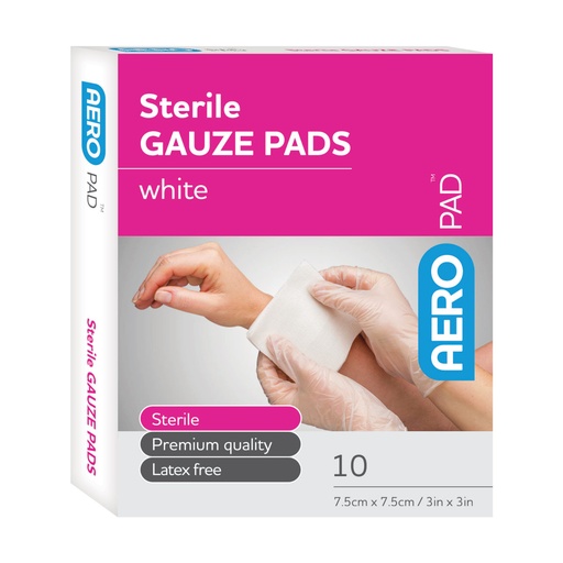 [APG7510SUS] AEROPAD Gauze Pads (3" x 3") - MASTER CARTON, 10 Pieces each box