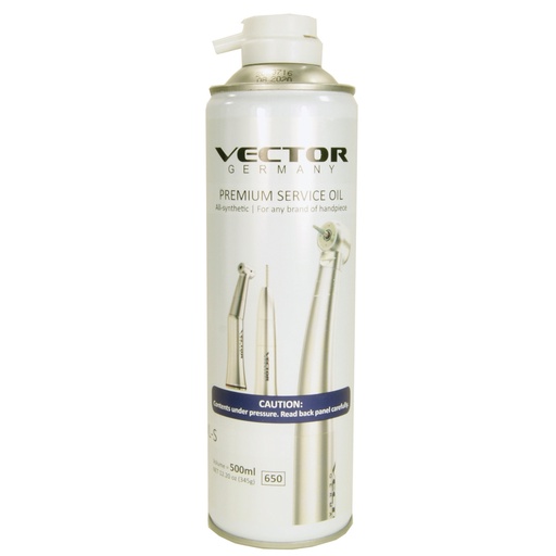 [550-VL-S] Vector USA High-Performance Handpiece Lubricant Spray 500ml