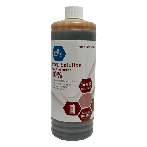 [MPR-41145] Pride Povidone Iodine Prep Solution - 16oz