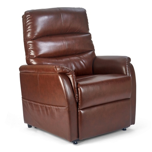 [PR118-LARGE-CHESTNUT] Elara Power Lift Chair LARGE Vinyl Chestnut