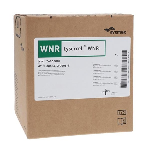 [ZA900002] LYSERCELL WNR Reagent (WNR-210A) (1 x 5L)