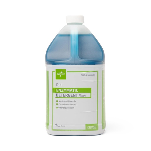 [MDS88000B91] Medline Enzymatic Surgical Instrument Detergent & Pre-Soak - 1 GALLON